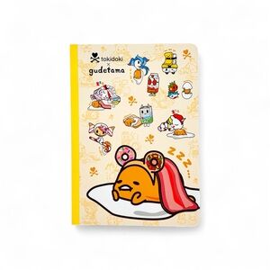 Tokidoki x Gudetama Unruled Blank Notebook Journal Diary Notepad Memo Lazy Egg